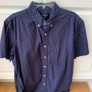 American Eagle short sleeve button up.